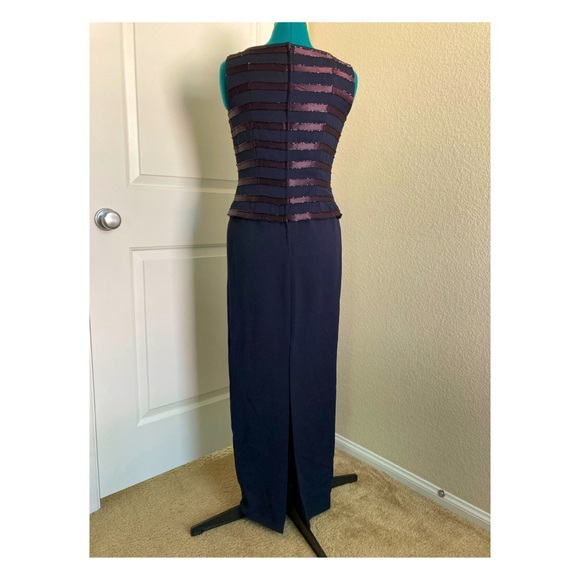 Marie St. Claire Vintage Dress in Navy Blue - Picture 3 of 5
